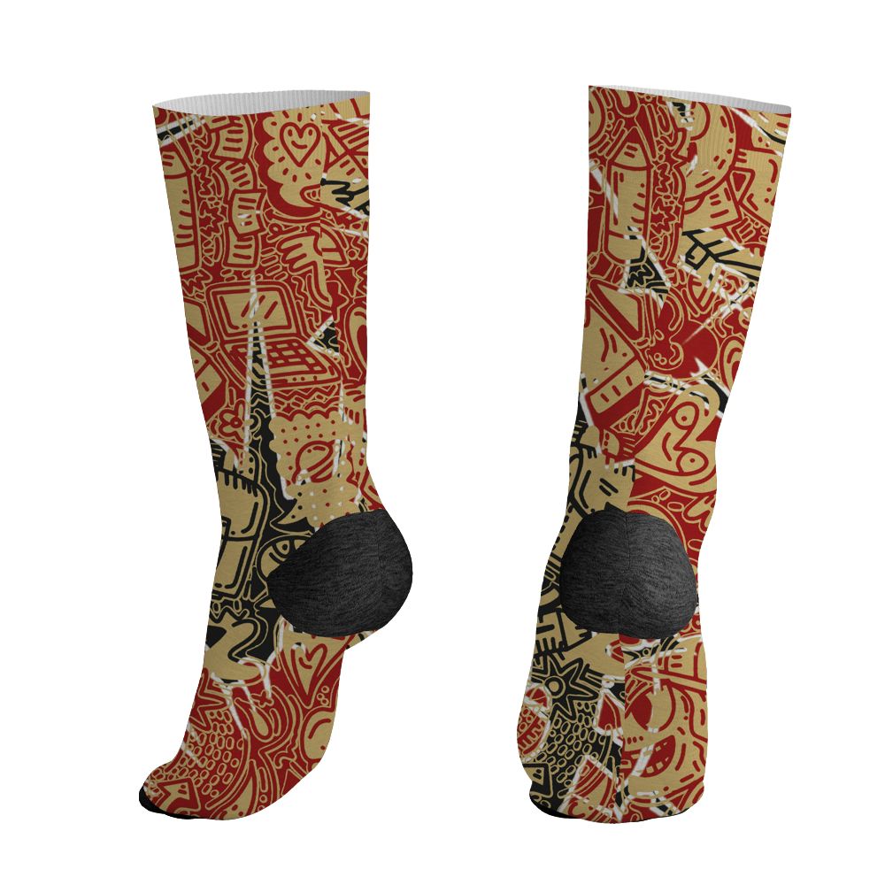 Pizza-4s-NastyJamz-Socks-Match-Back-To-School-Pattern-All-Over-Print