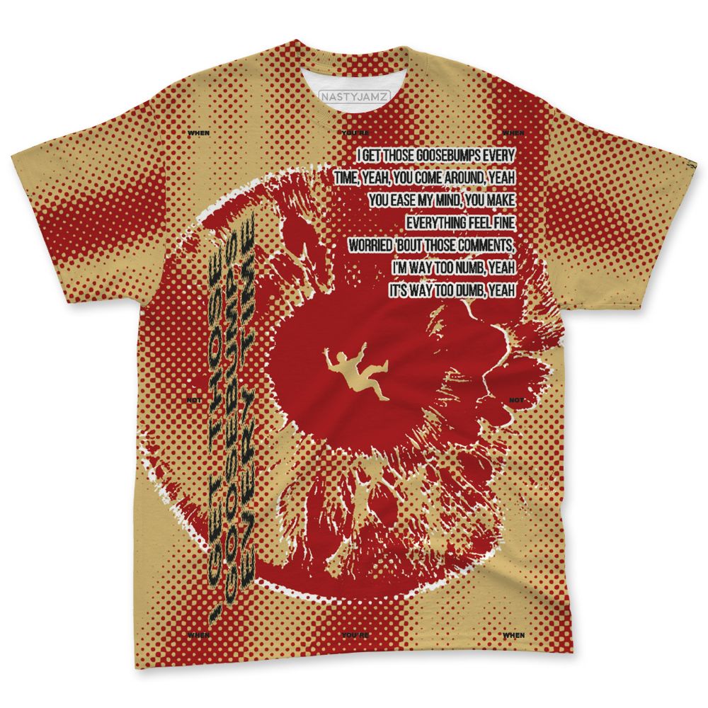 Pizza-4s-NastyJamz-T-Shirt-Match-Pattern-Goosebumps-Vibe-All-Over-Print
