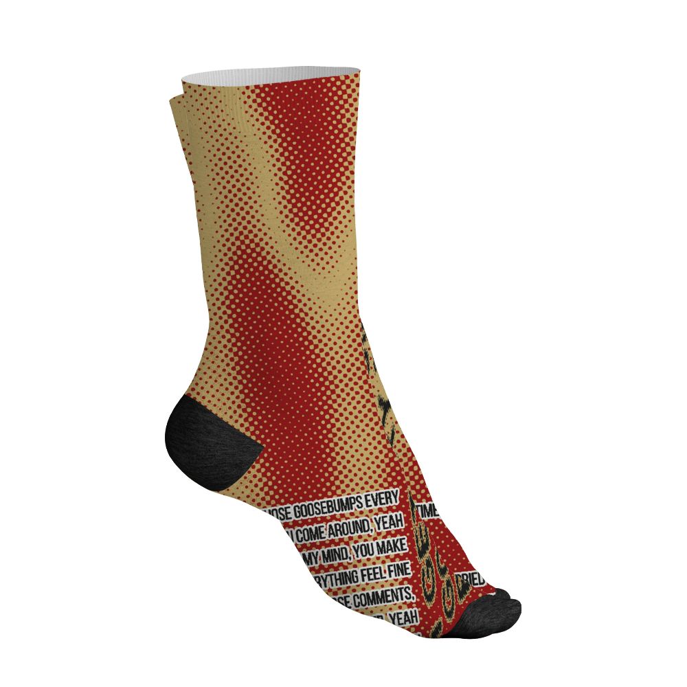Pizza-4s-NastyJamz-Socks-Match-Pattern-Goosebumps-Vibe-All-Over-Print