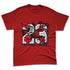 Fire-Red-5s-NastyJamz-Premium-T-Shirt-Match-23-Floral