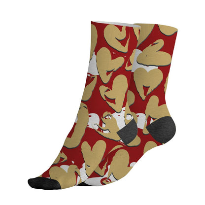 Pizza-4s-NastyJamz-Socks-Match-Heart-Flow-All-Over-Print