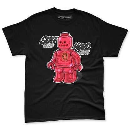 Fire-Red-5s-NastyJamz-Premium-T-Shirt-Match-Glowing-Heart-Inside