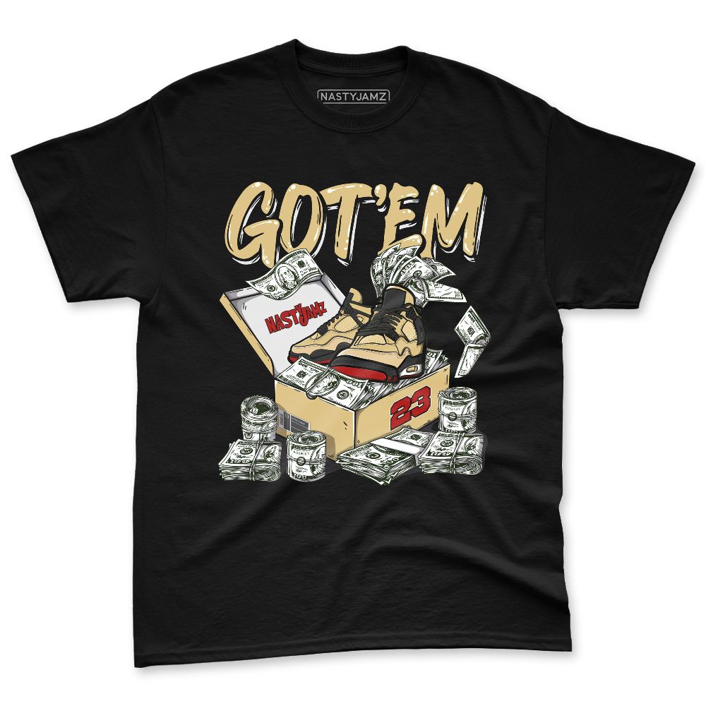 Pizza-4s-NastyJamz-Premium-T-Shirt-Match-Dollar-Sneaker-Box