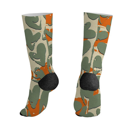 Undefeated-4s-NastyJamz-Socks-Match-Heart-Flow-All-Over-Print