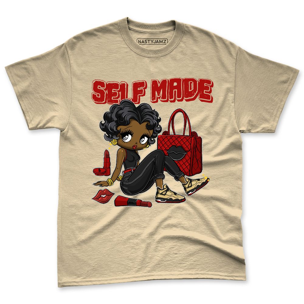 Pizza-4s-NastyJamz-Premium-T-Shirt-Match-Sneaker-Girl-Selfmade