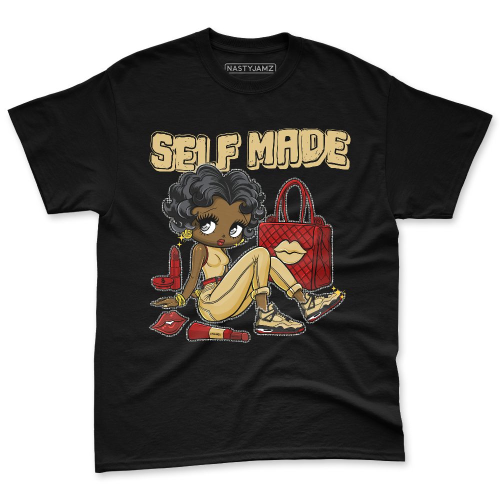 Pizza-4s-NastyJamz-Premium-T-Shirt-Match-Sneaker-Girl-Selfmade