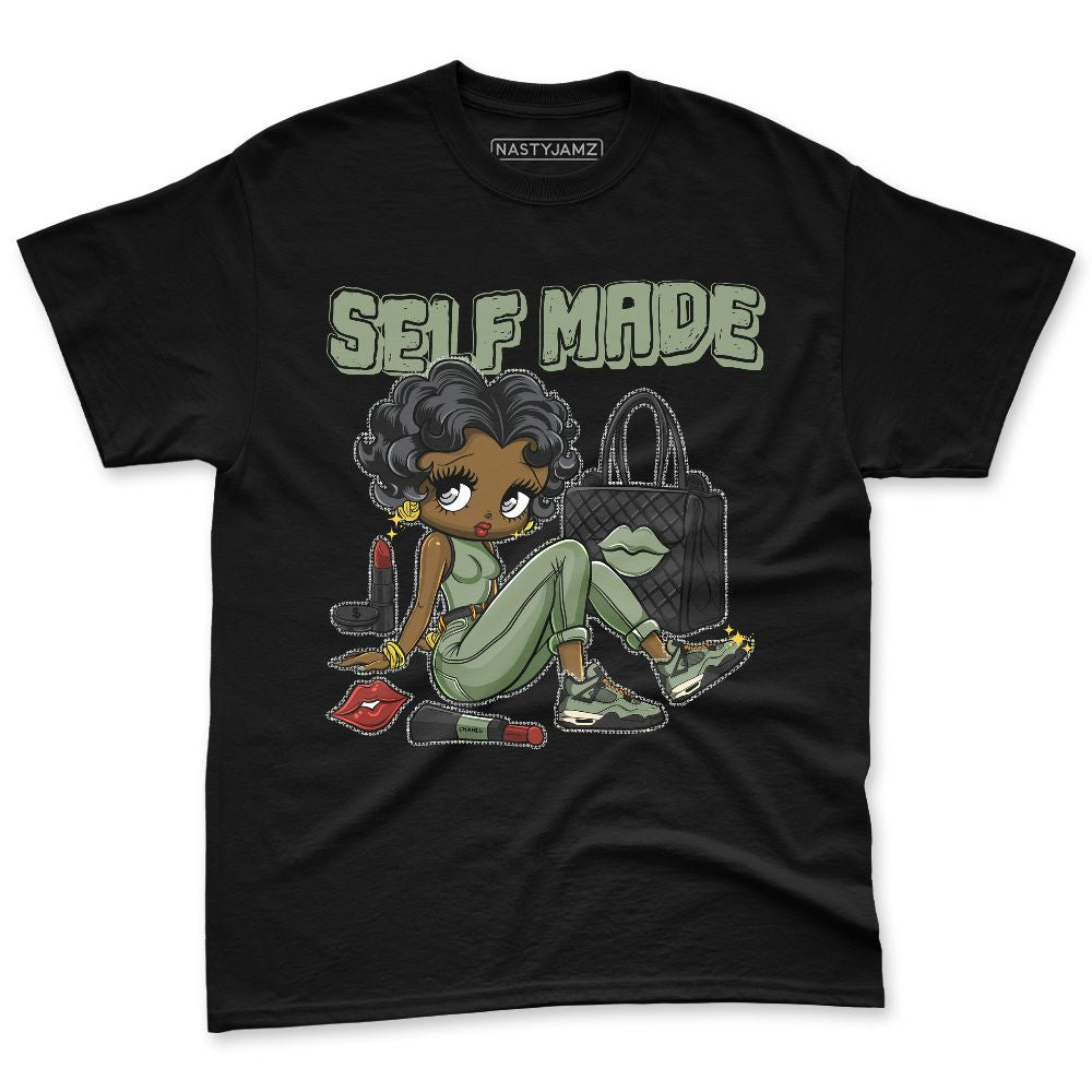Undefeated-4s-NastyJamz-Premium-T-Shirt-Match-Sneaker-Girl-Selfmade
