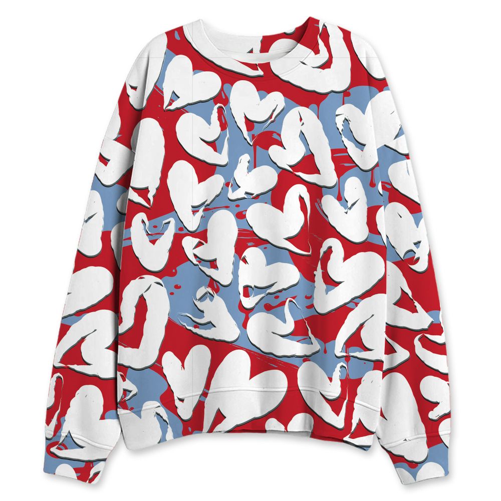 Fire-Red-5s-NastyJamz-Sweatshirt-Match-Heart-Flow-All-Over-Print