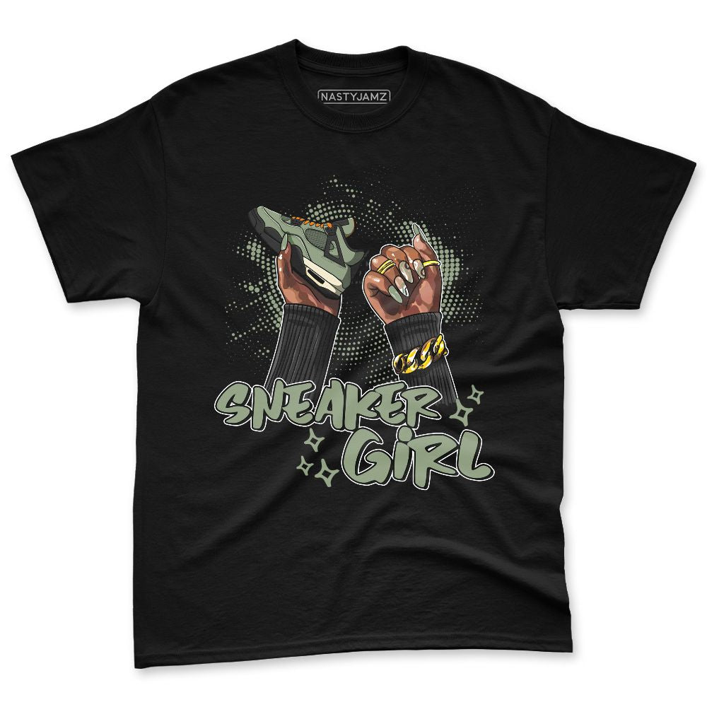 Undefeated-4s-NastyJamz-Premium-T-Shirt-Match-Sneaker-Girl-Nail