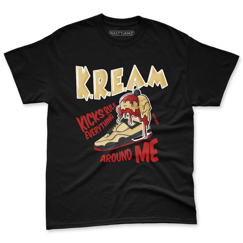 Pizza-4s-NastyJamz-Premium-T-Shirt-Match-Kream-Sneaker
