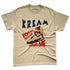 Pizza-4s-NastyJamz-Premium-T-Shirt-Match-Kream-Sneaker
