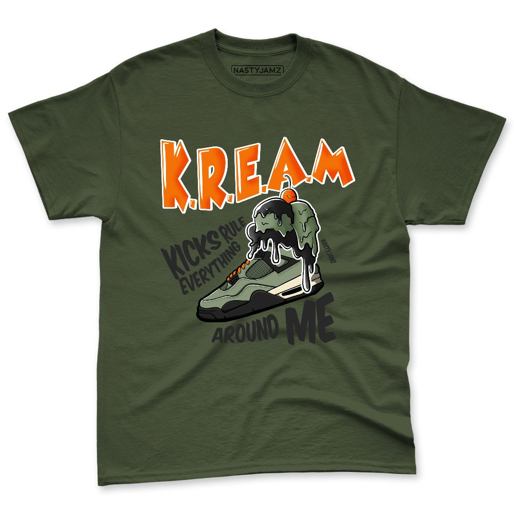 Undefeated-4s-NastyJamz-Premium-T-Shirt-Match-Kream-Sneaker