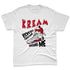 Fire-Red-5s-NastyJamz-Premium-T-Shirt-Match-Kream-Sneaker