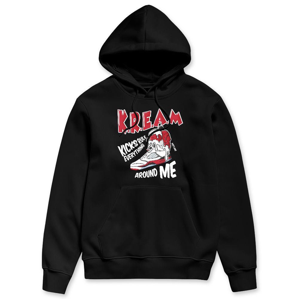 Fire-Red-5s-NastyJamz-Hoodie-Match-Kream-Sneaker