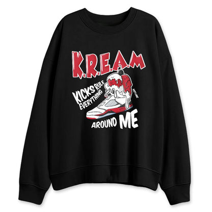 Fire-Red-5s-NastyJamz-Sweatshirt-Match-Kream-Sneaker