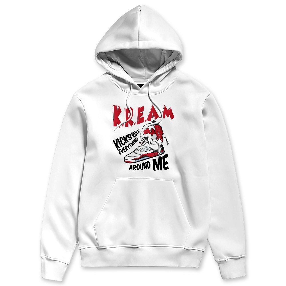 Fire-Red-5s-NastyJamz-Hoodie-Match-Kream-Sneaker