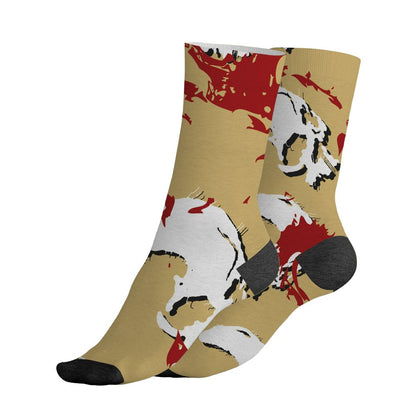 Pizza-4s-NastyJamz-Socks-Match-Talk-Shit-Get-Hit-All-Over-Print