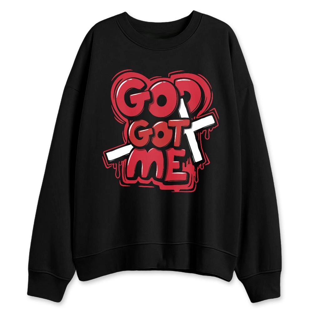 Fire-Red-5s-NastyJamz-Sweatshirt-Match-God-Got-Me