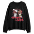 Fire-Red-5s-NastyJamz-Sweatshirt-Match-Sneaker-Girl-Nail