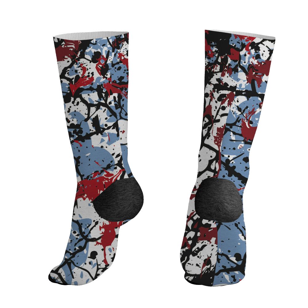 Fire-Red-5s-NastyJamz-Socks-Match-Pattern-Slasher-All-Over-Print