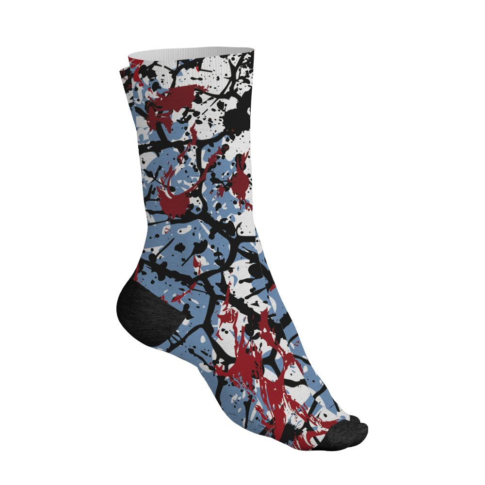 Fire-Red-5s-NastyJamz-Socks-Match-Pattern-Slasher-All-Over-Print