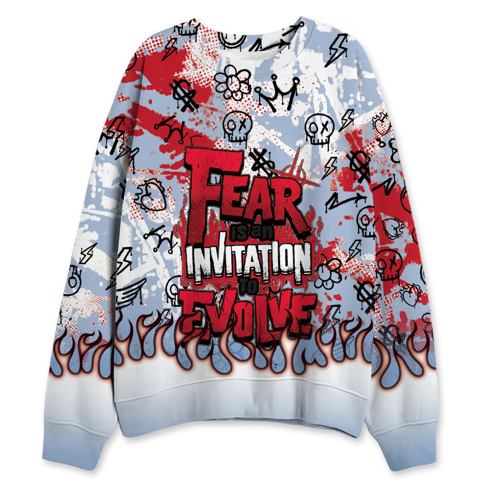 Fire-Red-5s-NastyJamz-Sweatshirt-Match-Run-Into-Fear-All-Over-Print
