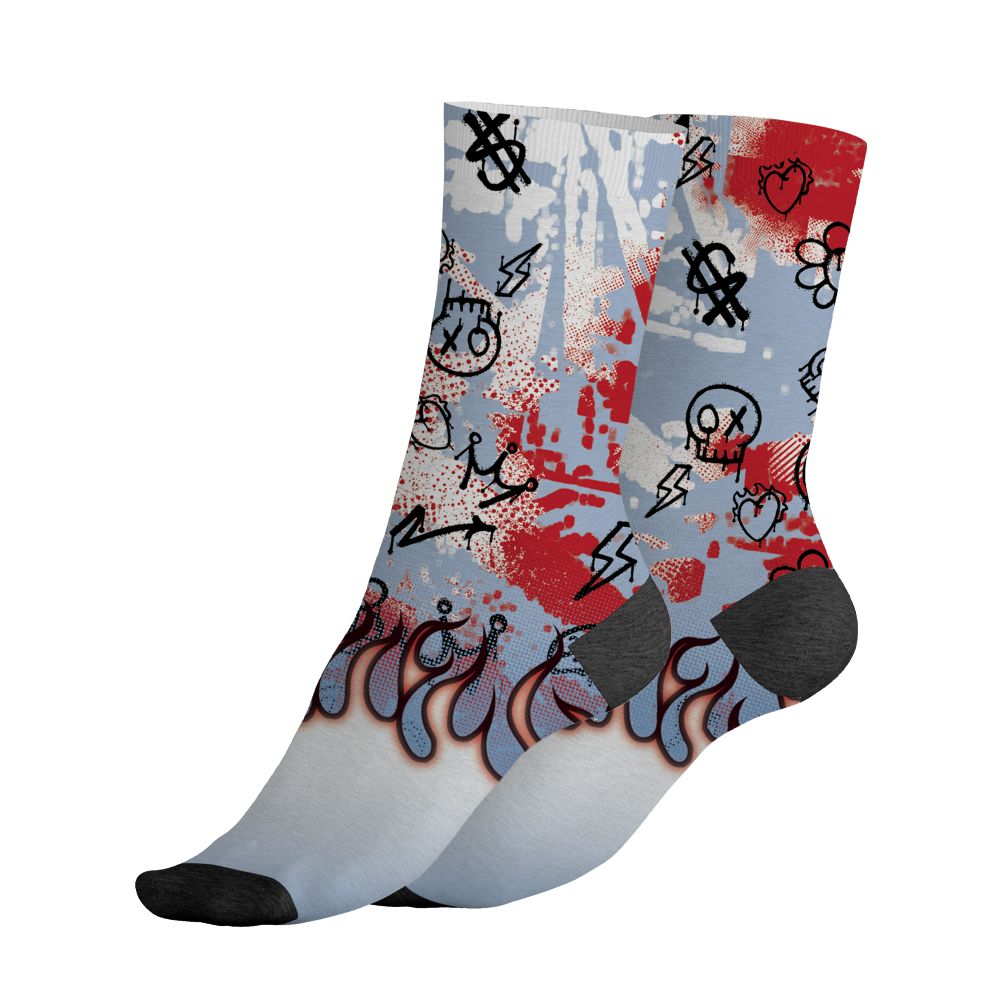 Fire-Red-5s-NastyJamz-Socks-Match-Run-Into-Fear-All-Over-Print