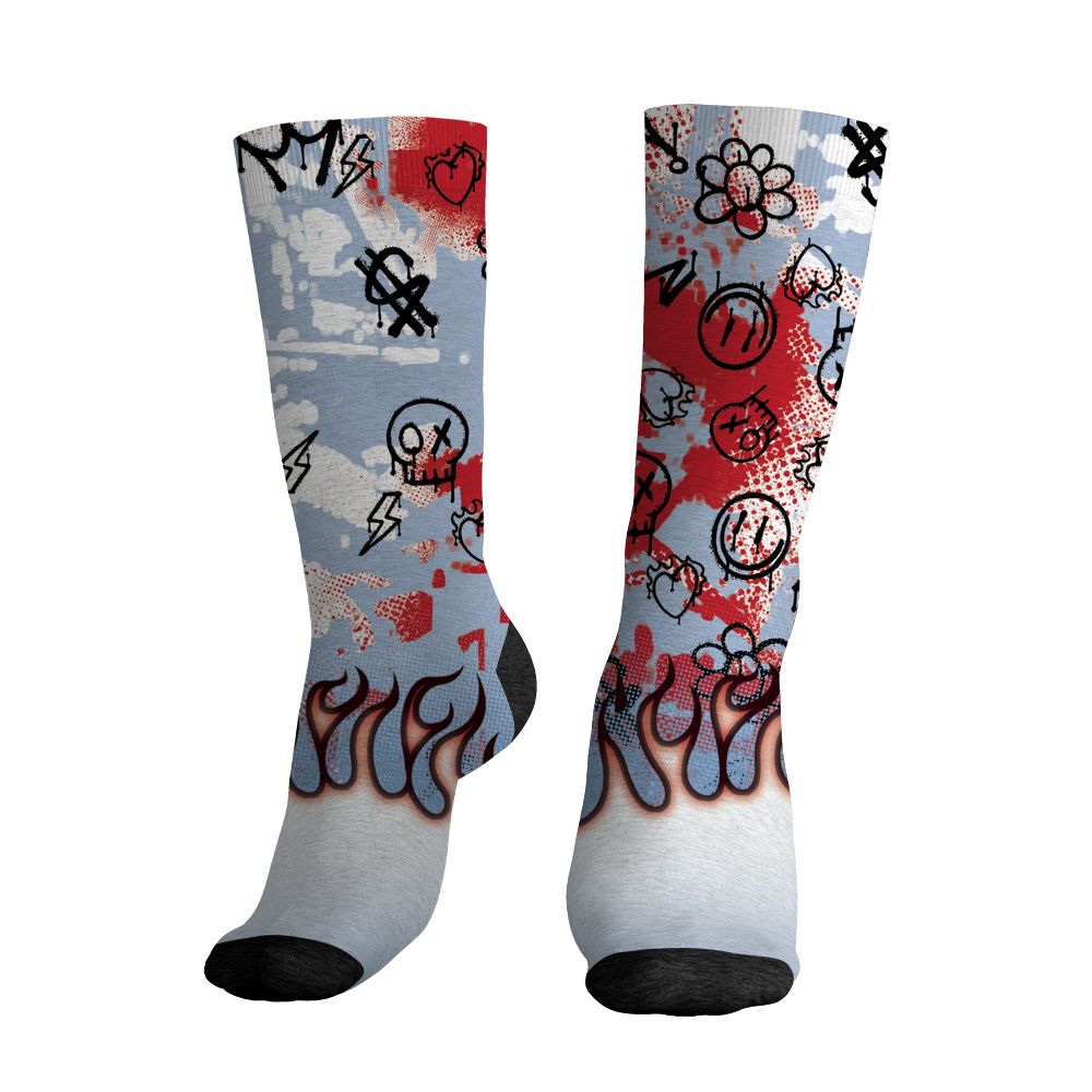 Fire-Red-5s-NastyJamz-Socks-Match-Run-Into-Fear-All-Over-Print