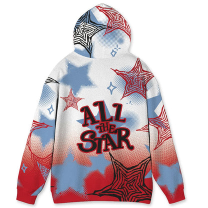 Fire-Red-5s-NastyJamz-Hoodie-Match-Pattern-With-All-The-Stars-All-Over-Print