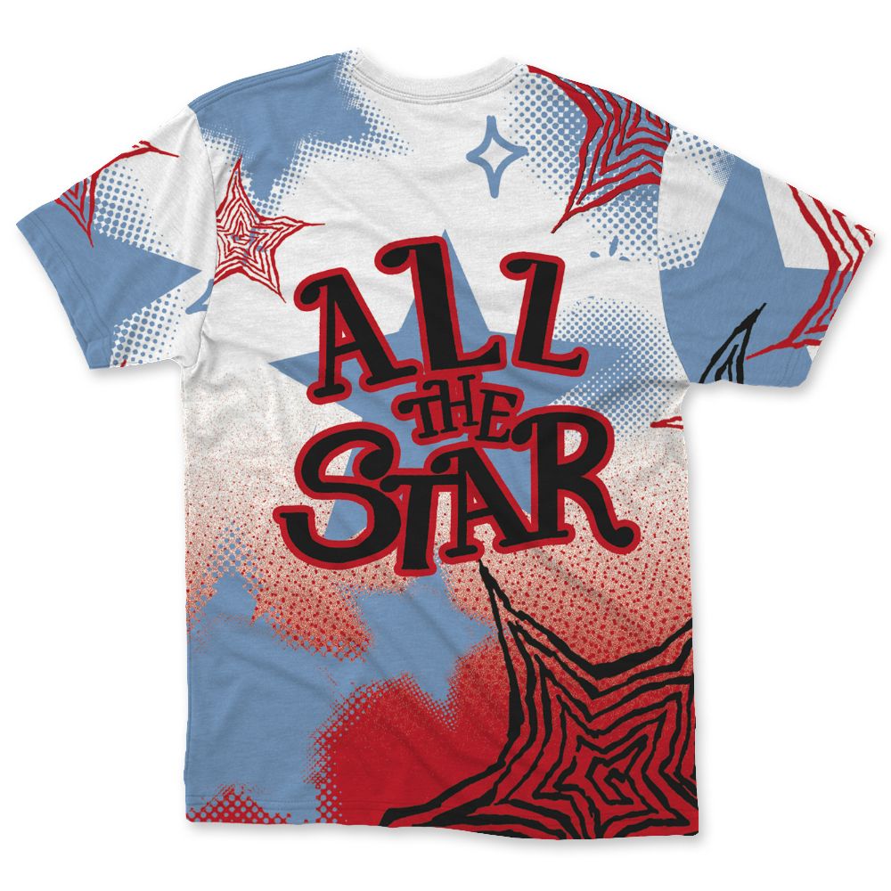 Fire-Red-5s-NastyJamz-T-Shirt-Match-Pattern-With-All-The-Stars-All-Over-Print