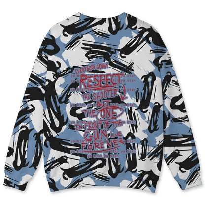 Fire-Red-5s-NastyJamz-Sweatshirt-Match-Pattern-Money-Tree-All-Over-Print