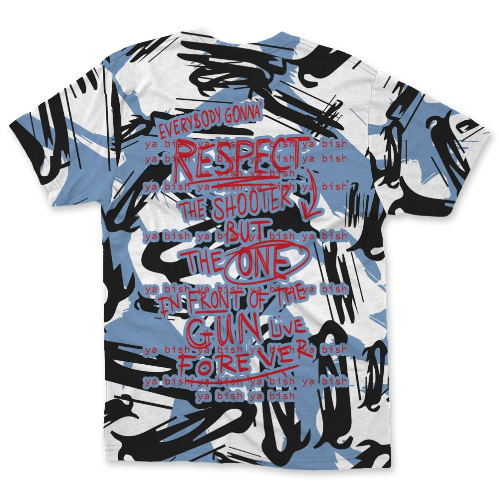 Fire-Red-5s-NastyJamz-T-Shirt-Match-Pattern-Money-Tree-All-Over-Print