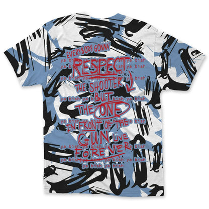 Fire-Red-5s-NastyJamz-T-Shirt-Match-Pattern-Money-Tree-All-Over-Print