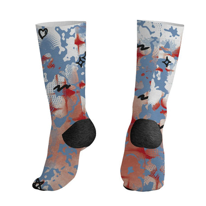 Fire-Red-5s-NastyJamz-Socks-Match-Sneaker-Girl-Nail-All-Over-Print