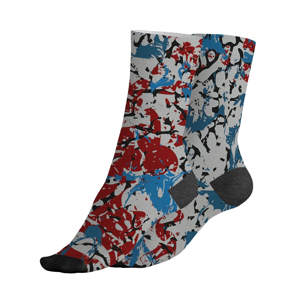 Spizike-Bordeaux-NastyJamz-Socks-Match-Pattern-Slasher-All-Over-Print