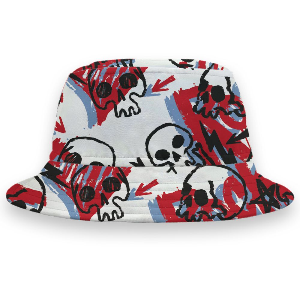 Fire-Red-5s-NastyJamz-Bucket-Hat-Match-Love-Rock-Pattern-All-Over-Print