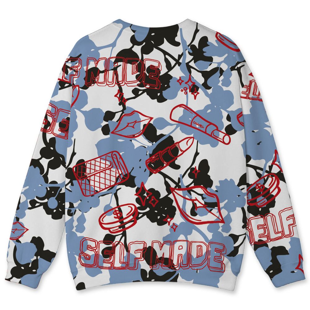 Fire-Red-5s-NastyJamz-Sweatshirt-Match-Sneaker-Girl-Selfmade-All-Over-Print