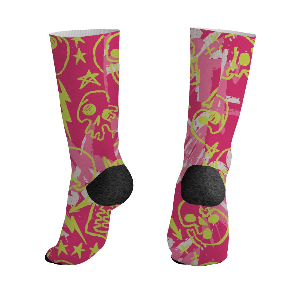 GF-7-Live-Wire-NastyJamz-Socks-Match-Love-Rock-Pattern-All-Over-Print