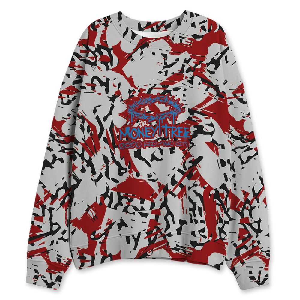 Spizike-Bordeaux-NastyJamz-Sweatshirt-Match-Pattern-Money-Tree-All-Over-Print