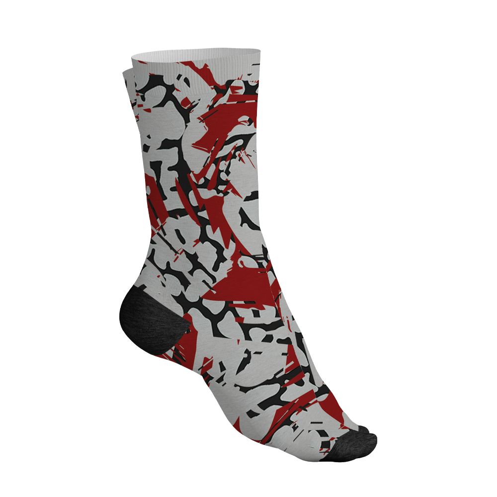 Spizike-Bordeaux-NastyJamz-Socks-Match-Pattern-Money-Tree-All-Over-Print