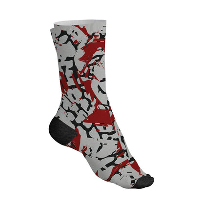 Spizike-Bordeaux-NastyJamz-Socks-Match-Pattern-Money-Tree-All-Over-Print