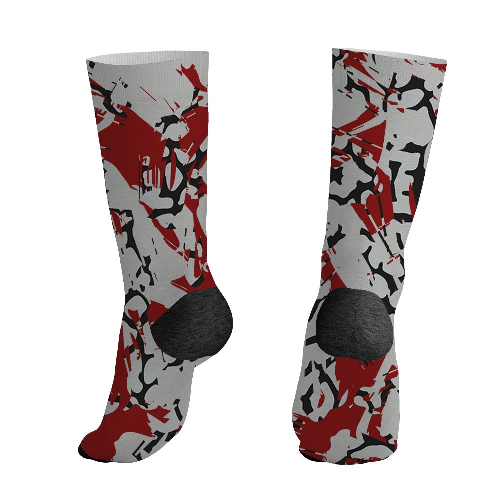 Spizike-Bordeaux-NastyJamz-Socks-Match-Pattern-Money-Tree-All-Over-Print
