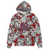 Spizike-Bordeaux-NastyJamz-Hoodie-Match-Pattern-Money-Tree-All-Over-Print