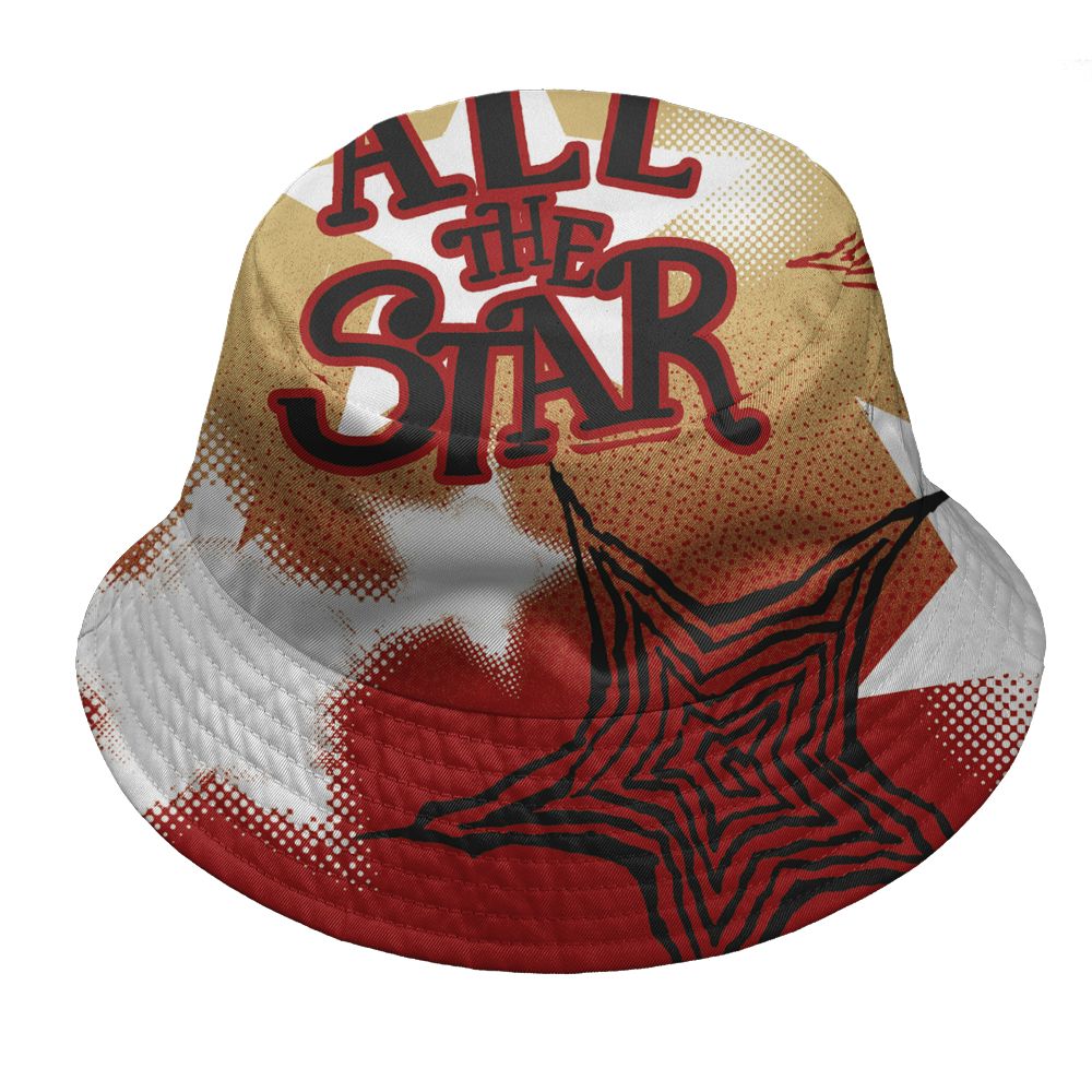 Pizza-4s-NastyJamz-Bucket-Hat-Match-Pattern-With-All-The-Stars-All-Over-Print