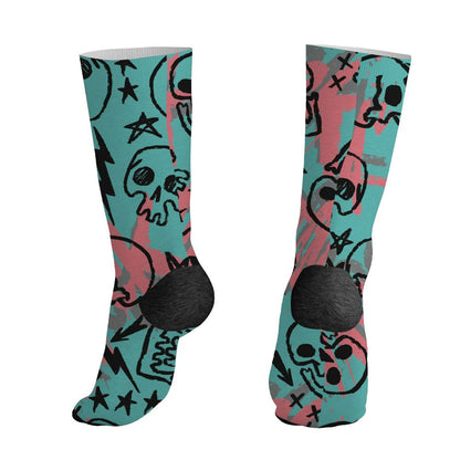 NBL-740-Cyber-Jade-NastyJamz-Socks-Match-Love-Rock-Pattern-All-Over-Print