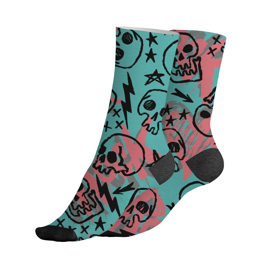 NBL-740-Cyber-Jade-NastyJamz-Socks-Match-Love-Rock-Pattern-All-Over-Print