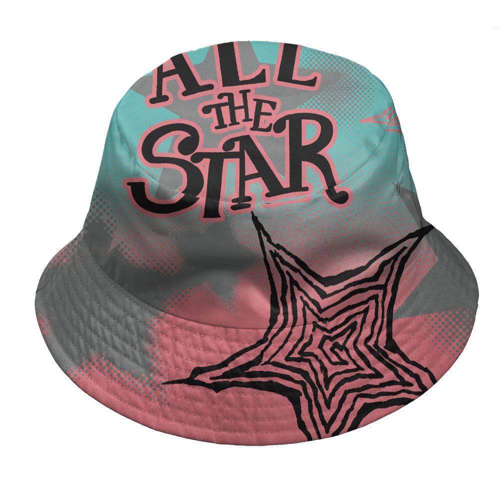 NBL-740-Cyber-Jade-NastyJamz-Bucket-Hat-Match-Pattern-With-All-The-Stars-All-Over-Print