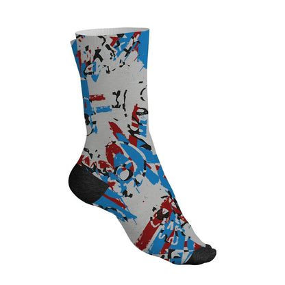 Spizike-Bordeaux-NastyJamz-Socks-Match-Love-Rock-Pattern-All-Over-Print