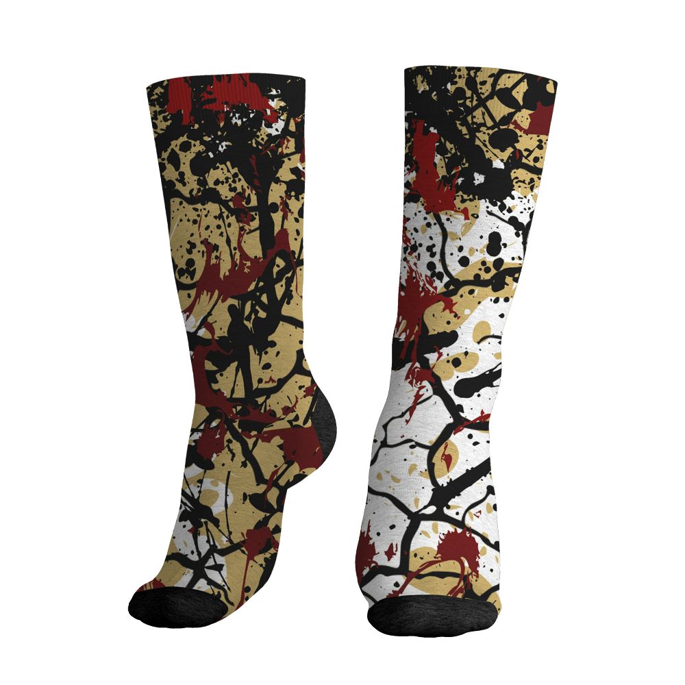 Pizza-4s-NastyJamz-Socks-Match-Pattern-Slasher-All-Over-Print