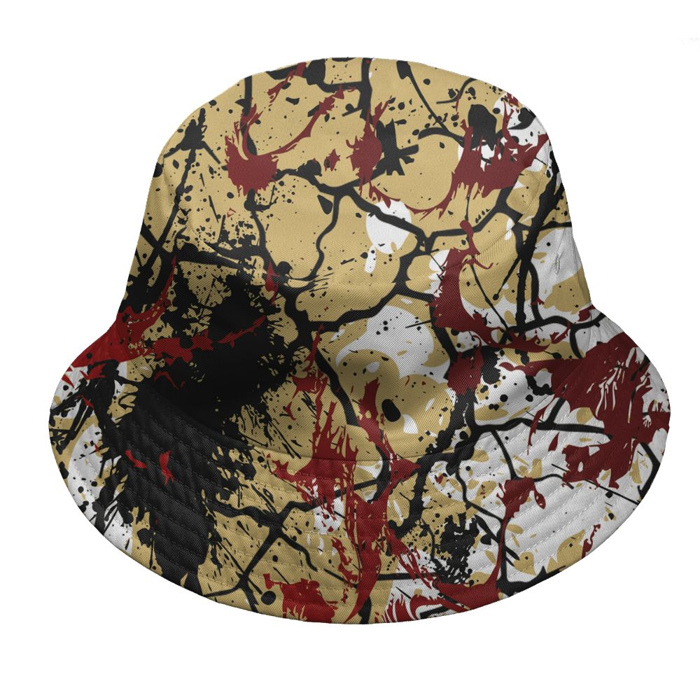 Pizza-4s-NastyJamz-Bucket-Hat-Match-Pattern-Slasher-All-Over-Print
